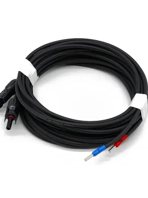 2 x Solární kabel 6mm s koncovkami MC4 5m Poslední Šance