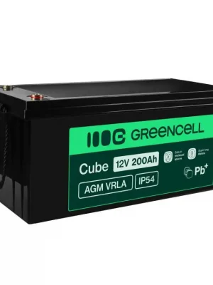 Bezúdržbová baterie Green Cell AGM33 12V 200Ah VRLA Akční Nabídka