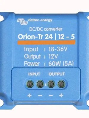 Vysoce Kvalitní Konvertor DC/DC Orion-Tr 24/12V-5 60W IP43
