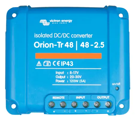 Konvertor DC/DC Orion-Tr 48/48V-2,5A 120W IP43 Izolovaný Doprava Zdarma