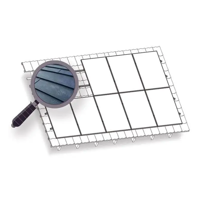 Oblíbený Konstrukce KENO na FV pro 8 panelů. Falcovaný plech