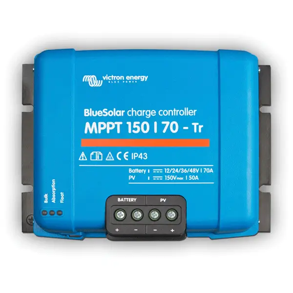 MPPT regulátor nabíjení Victron Energy BlueSolar 150V 70A -TR Poslední Šance
