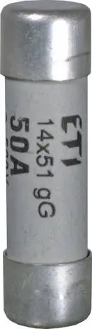 Tovární Cena Poistka ETI 002630019 pre FV 14x51, 50A, gG, 500V