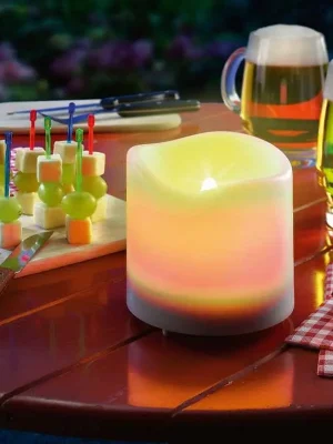 Solární LED dekorační svíčka Esotec Candle Light 102079 Nízká Cena