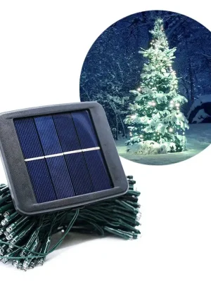 Cenový Hit Solární LED řetěz SolarCentre Elan SS9944 200 LED / 20m studená bílá