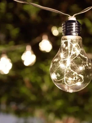 Autentický Solární LED řetěz SolarCentre Madison Vintage - 10 svítidel