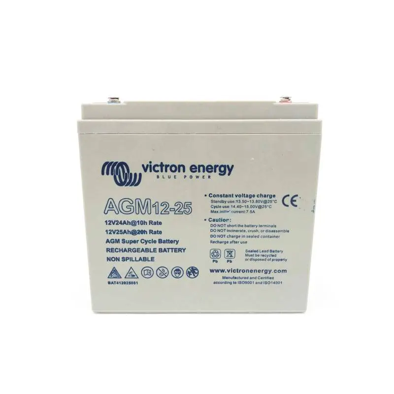 Solární baterie Victron Energy AGM Super Cycle 25Ah Ověřený
