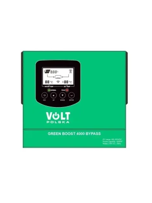 Nízká Cena Solárny regulátor VOLT Green Boost 4000 BYPASS pro ohřev vody