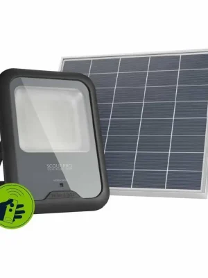 Top Prodej Solární senzorový reflektor s dálkovým ovládáním SolarCentre Scout Pro - černá edice