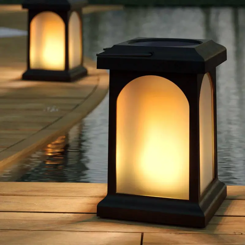 Zahradní solární lucerna TrueFlame Solar Crook SS9968 s USB Top Prodej