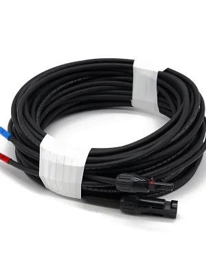 2 x Solární kabel 6mm² s koncovkami MC4 15m Cenový Hit