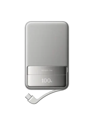 EcoFlow RAPID magnetická powerbanka (10000 mAh) - stříbrná Cenová Bomba