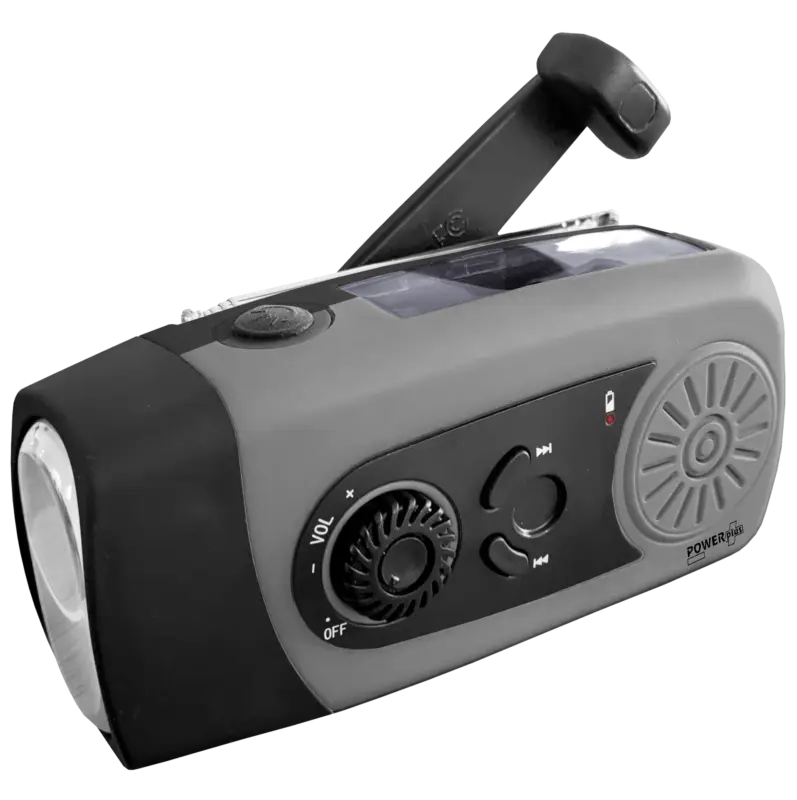 Nakupujte Hned Solární rádio s dynamem, světlem a powerbankou POWERplus COYOTE