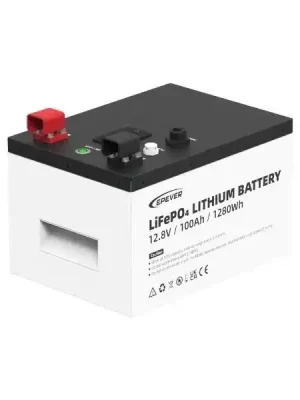 Hit Sezóny Baterie LiFePO4 12,8V 100Ah EPEVER (1280Wh) Metal Case