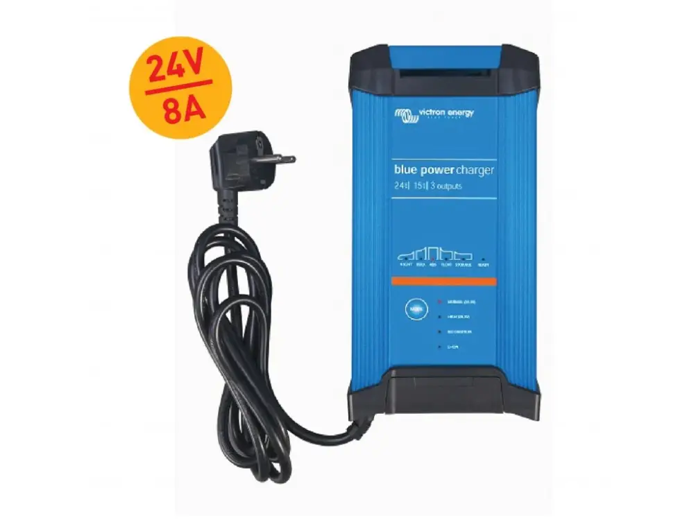 Tovární Cena Chytrá nabíječka baterií BlueSmart 24V/8A (1) IP22