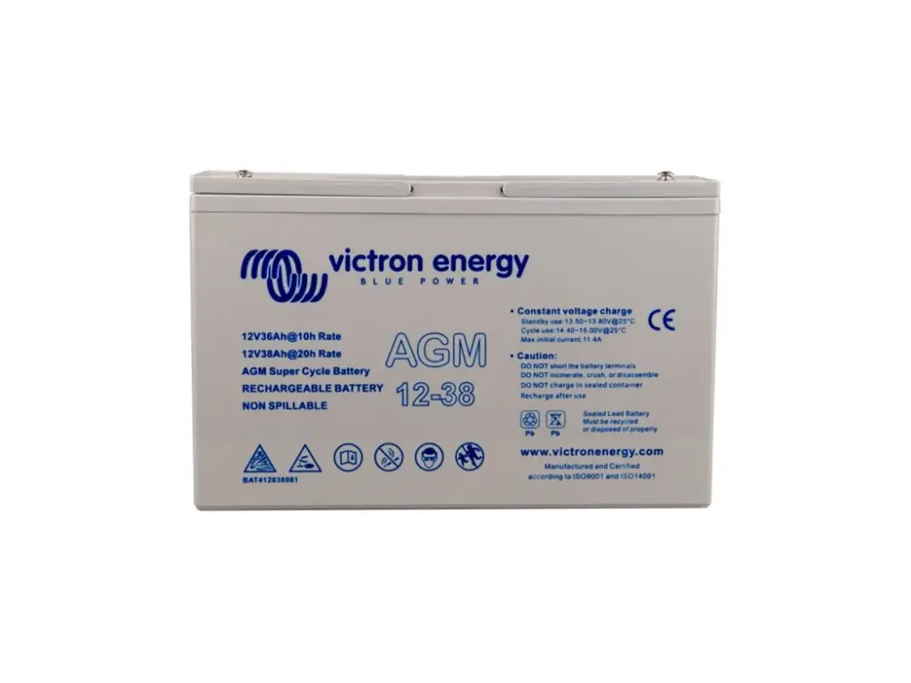 Solární baterie Victron Energy AGM Super Cycle 38Ah Koupit Online