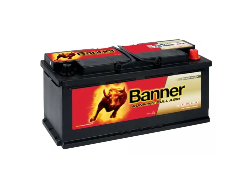 Autobaterie Banner Running Bull AGM 605 01, 105Ah, 12V ( 60501 ) Víkendová Akce