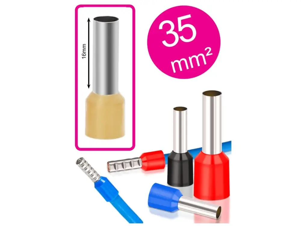 Lisovací dutinka pro kabel 35mm² Dokud Zásoby Vydrží