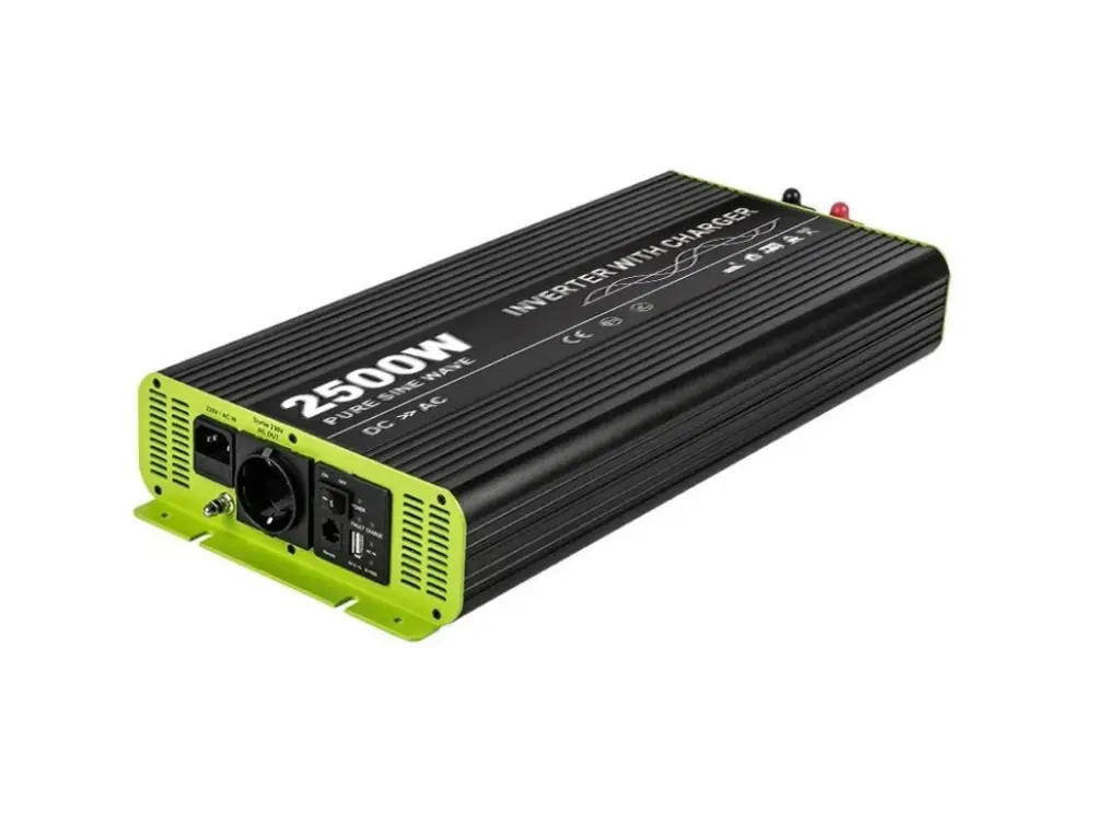 Jen Po Omezenou Doba KOSUN měnič napětí s nabíječkou DC24V / AC230V, 2500W