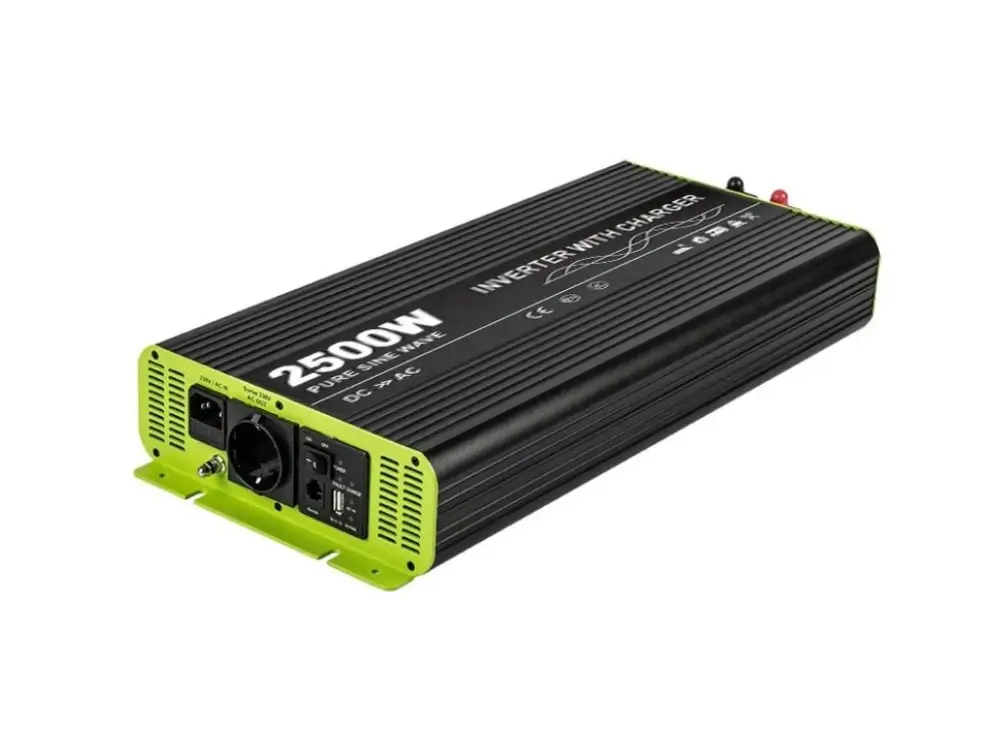 Speciální Cena KOSUN měnič napětí s nabíječkou DC48V / AC230V, 2500W