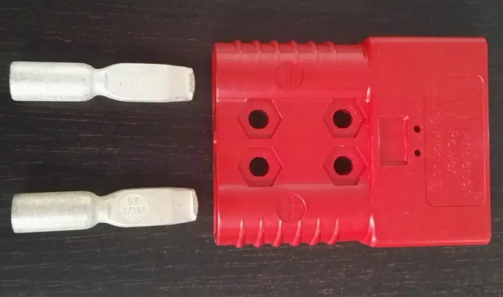 Rema SBE 160A / SRE 160 / SBX175 , Kontakty 50mm ČERVENÝ / red, 24V Hit Sezóny