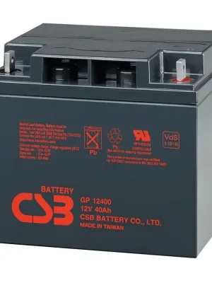 akumulátor CSB GPL12400 I - 12V / 40Ah Autentický