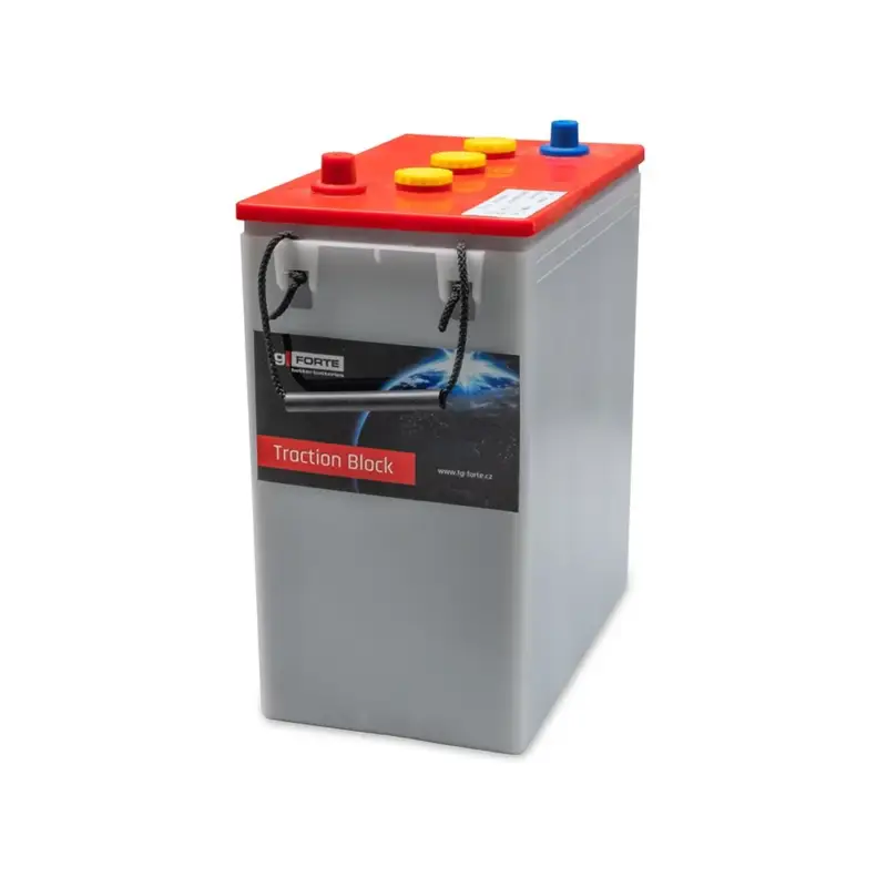 fg-FORTE 3TX330 (typ 3PT320) WET trakční blok 6V 320Ah C5 425Ah C20 311 x 180 x 360 mm Originální