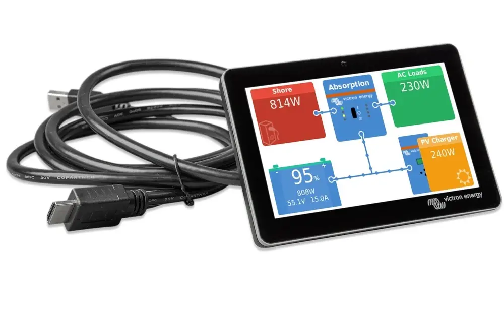 Monitoring Victron Energy GX Touch 50 - dotykový display Ověřený