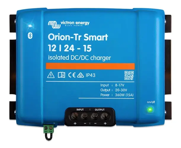 DC-DC nabíječka Victron Energy, Orion-Tr Smart - 12V DC na 24V DC, 15A (360W) izolovaná Kup Teď