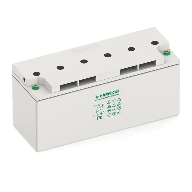 Zlevněný AGM trakční baterie Hoppecke Trac bloc 12 TB 115, 12V / 115Ah C5, 130Ah C20, póly AP autobateriové, 3213319116
