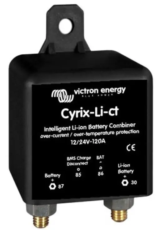 Victron Energy Cyrix-Li-ct 12/24V 120A, Inteligentní propojovač LiFePO4 a olověné baterie Kup Teď