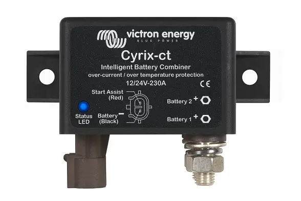 Victron Energy Cyrix-ct 12-24V 230A, Inteligentní odpojování startovací a provozní baterie Levný
