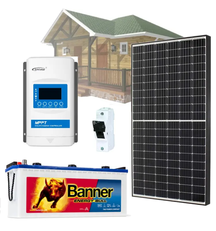 385Wp solární sestava BCH 12V/230Ah, 385Wp/h, 2760W Nová Kolekce