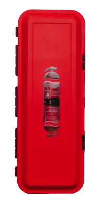 Levný Plastový box na hasicí přístroj 12kg BAWER