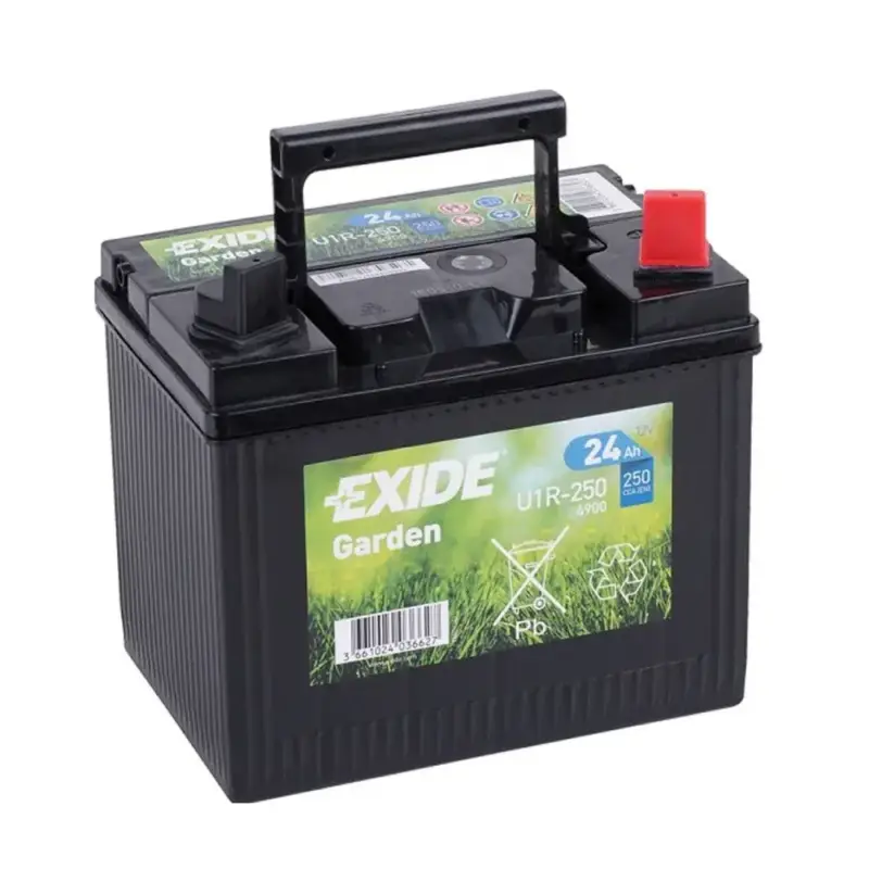Nakupujte Hned Motobaterie EXIDE BIKE GARDEN 12V 24Ah 250A 197x132x186 pravá (U1R-250)