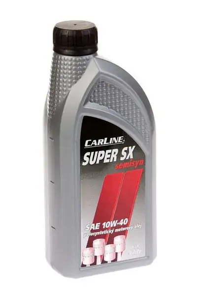 Olej motorový polosyntetika 10W40 1 litr CarLine Super SX Speciální Cena