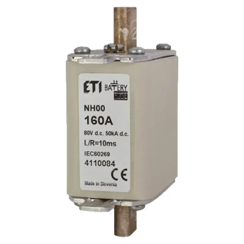 Nožová pojistka DC M00 gBat 160A/80V DC Levný