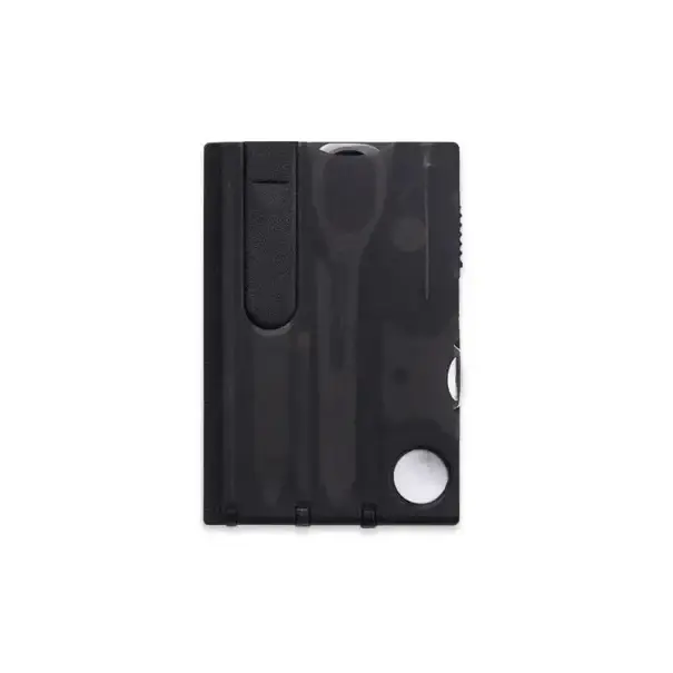 Ihned K Objednání Multifunkční nástrojová karta 8,3 x 5,5 cm Karta na přežití do peněženky ABS a nerezová ocel Outdoor vybavení Kempování