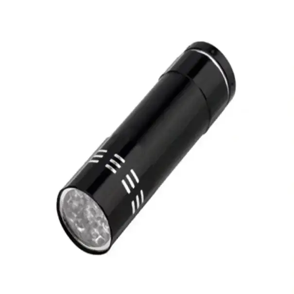 Objednat Nyní 2 v 1 baterka UV světlo 395 nm a bílé světlo Délka 8,3 cm Kompaktní svítilna Inspekční lampa Pro kontrolu a detekci