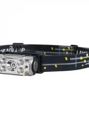 5LED čelovka se senzorem pohybu Klip na čepici Magnet Elastický popruh Kompaktní čelové světlo 59 x 38 x 27 mm Pracovní lampa Nejprodávanější