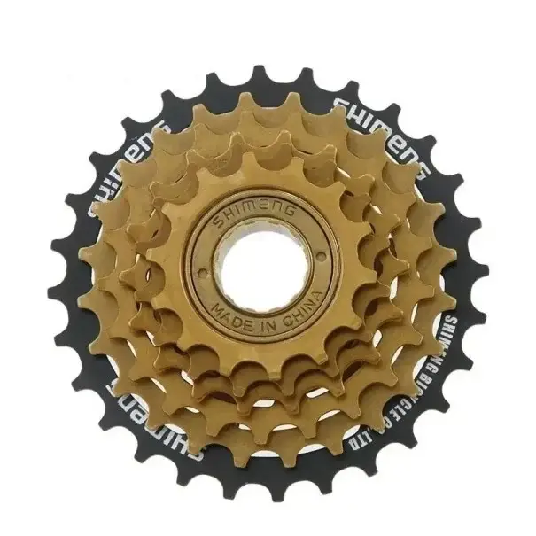 Doprava Zdarma 6rychlostní volnoběžka 14-28T, bez pozicování, pro MTB a silniční kola, nerezová ocel, 34mm vnitřní závit