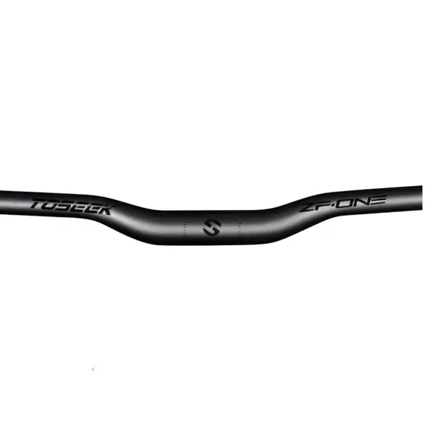 Autentický Cyklistická řídítka s vyvýšením 18 mm 620 mm karbonová matná černá 31,8 mm s průměrem 22,2 mm pro horská kola