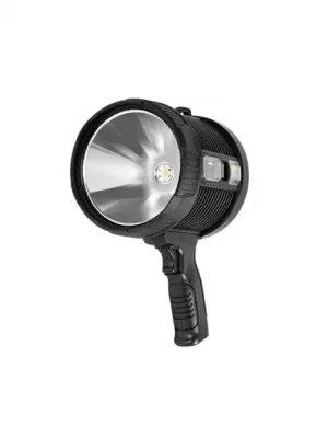 Akce Dobíjecí LED reflektor 900000 lm 10000 Ah P90 USB solární 15 x 8,3 x 12 cm černý ruční svítilna pro kempování a venkovní použití