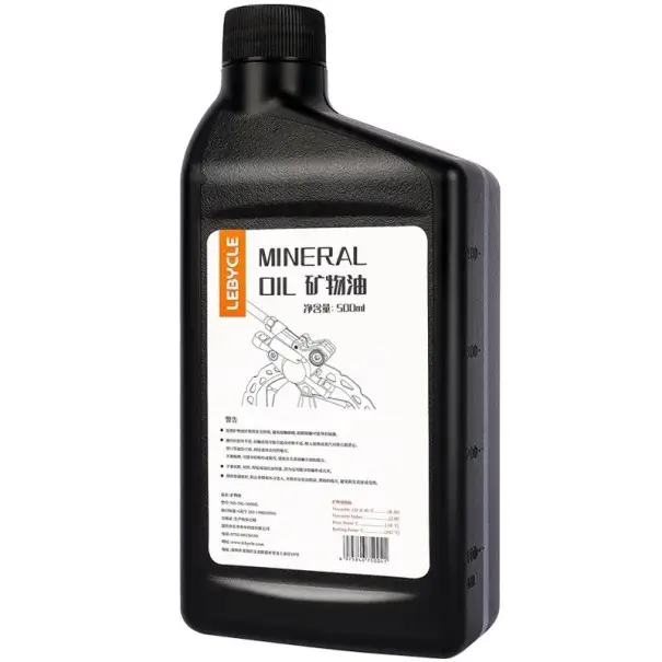 Speciální Cena Minerální olej 500 ml pro hydraulické brzdy, kompatibilní s Shimano, Tektro, Magura a dalšími systémy
