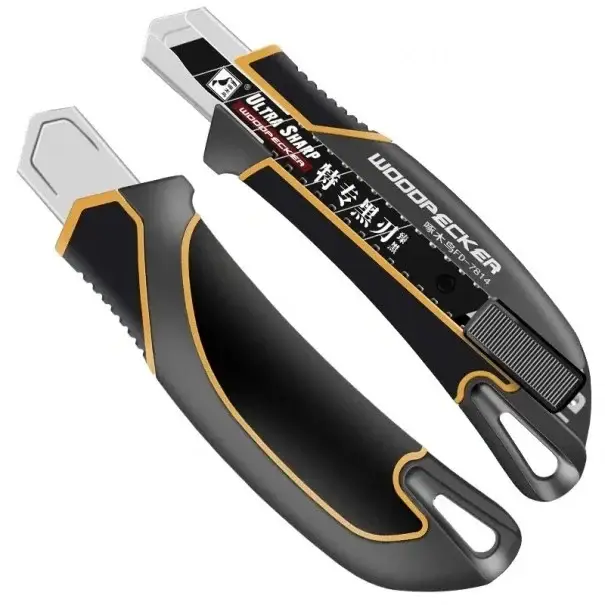 Odlamovací nůž 15,8 cm Ostrý univerzální nůž na řezání papíru kartonu fólií Hobby nůž pro kancelář Dílna Domácnost Škola Ruční práce Oblíbený