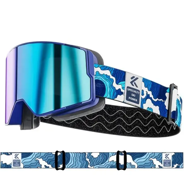 Akční Nabídka Ochranné lyžařské a snowboardové brýle unisex UV400 13 × 9,2 cm pro zimní sporty a outdoor aktivity