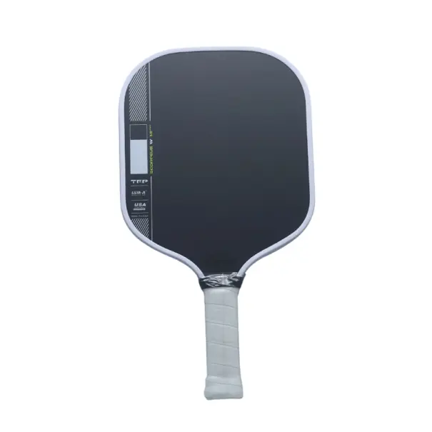 Koupit Online Pickleball pálka Scorpeus 16 mm s pěnovým jádrem a uhlíkovým povrchem černá pro kontrolovanou hru a přesné umístění úderů hráčů