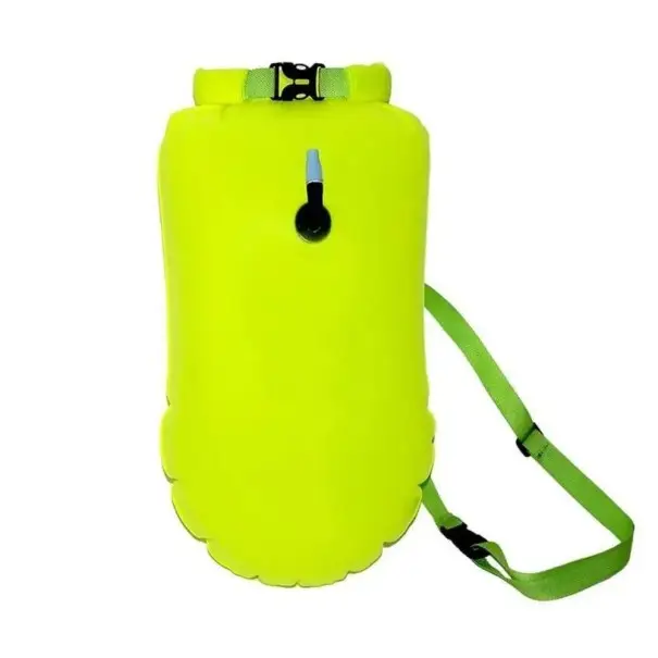 Plavecká bójka 40 x 60 cm Nafukovací bezpečnostní bójka na plavání Ekologické PVC Viditelná bójka pro otevřenou vodu Sezónní Sleva