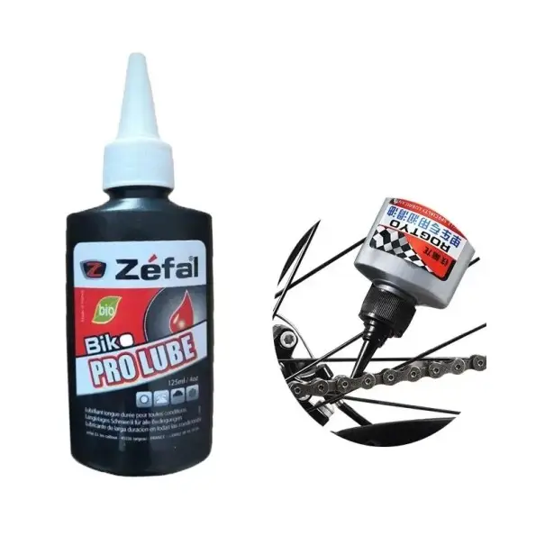 Specialní mazivo pro kolo, 125 ml, černá barva, pro MTB, silniční kola, mazání řetězu a převodovky Akční Cena