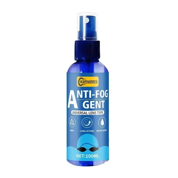 Cenově Výhodný Sprej proti zamlžování 100 ml čirý anti-fog roztok bez rizikových chemikálií + hadřík na plavecké brýle pro čistý výhled